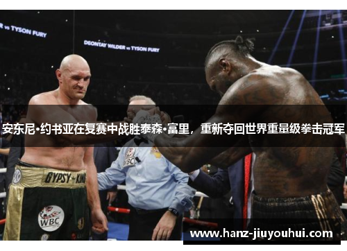 安东尼·约书亚在复赛中战胜泰森·富里，重新夺回世界重量级拳击冠军